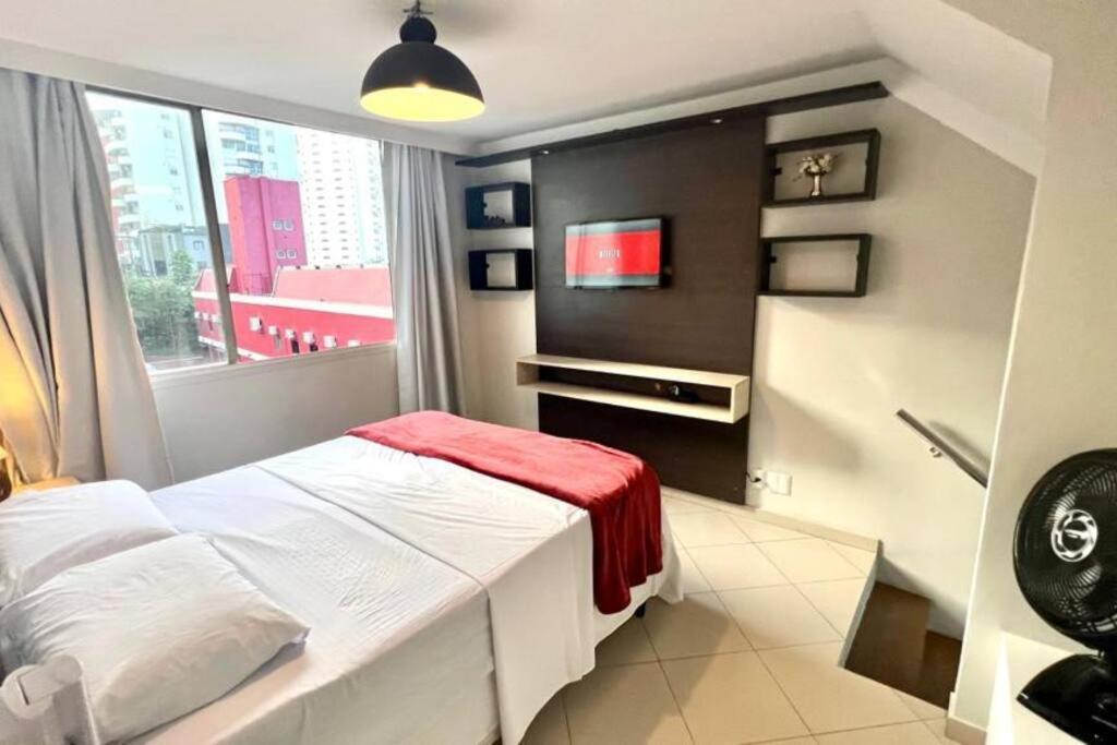 Apto Flat No Morumbi Com Vista Incrivel ! Apartamento São Paulo